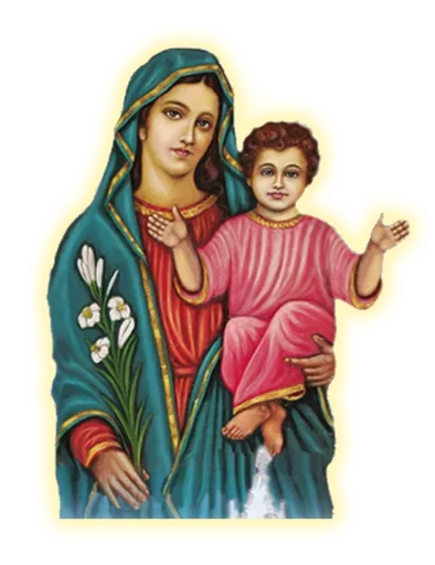 Virgin Mary emoji 😕