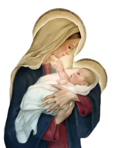 Virgin Mary emoji 😓