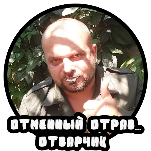 Telegram Sticker «Vizhivalovo» 🤢