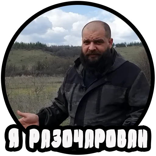 Стікер Telegram «Vizhivalovo» ☹️