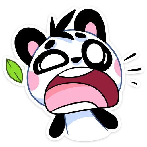 Telegram Sticker «Pandic from VK» 🤨