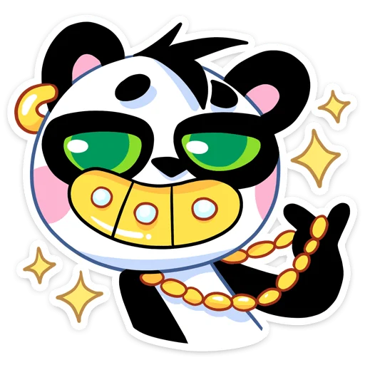 Telegram Sticker «Pandic from VK» 😁