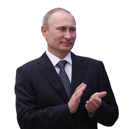 Telegram stiker «Vladimir Putin» 👏