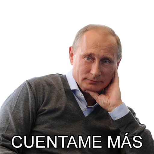 Telegram stiker «Vladimir Putin» 😏