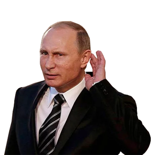 Эмодзи Vladimir Putin 😯