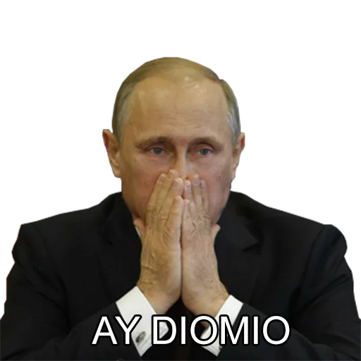 Telegram stiker «Vladimir Putin» 🙊
