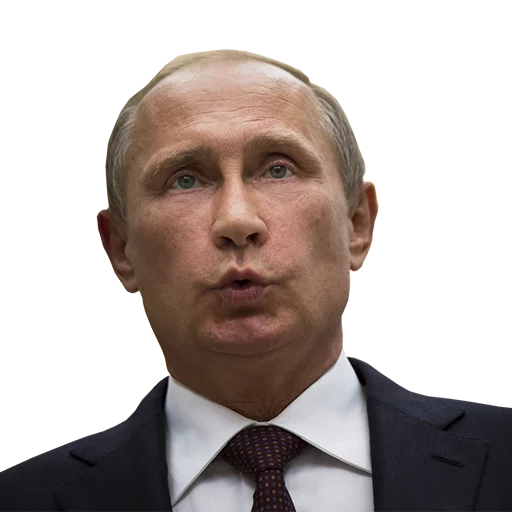 Емодзі Vladimir Putin 😗