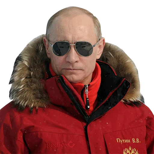 Telegram stiker «Vladimir Putin» ⛄
