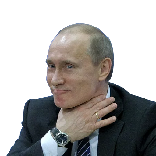 Telegram stiker «Vladimir Putin» 😒