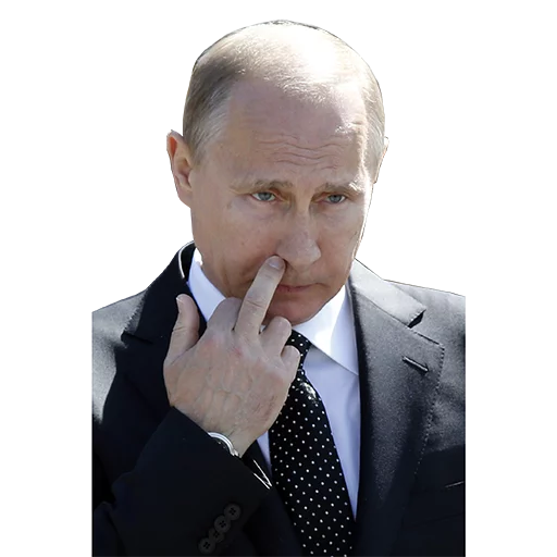 Telegram stiker «Vladimir Putin» 👆