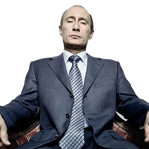 Telegram Sticker «Vladimir Putin» 😑