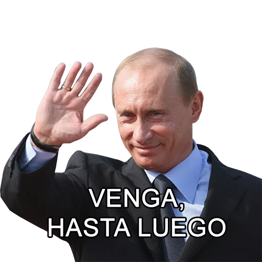 Vladimir Putin emoji 👋