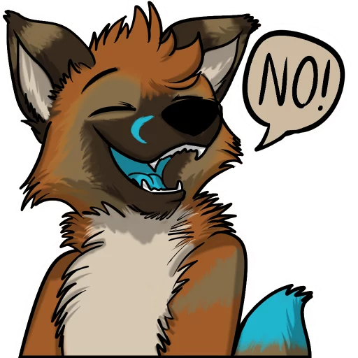 Telegram Sticker «Vulan Fox» 😋