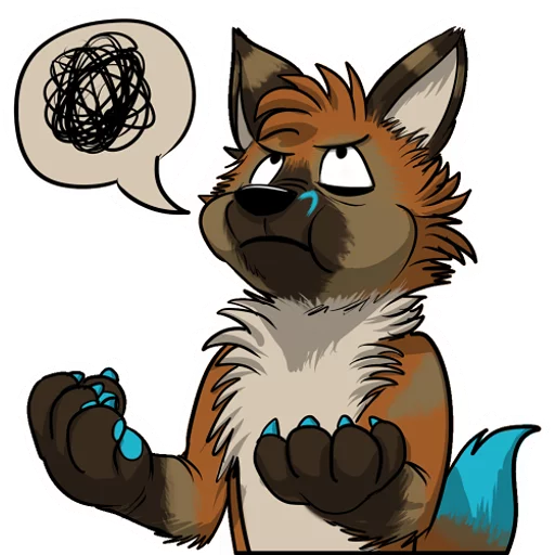Telegram Sticker «Vulan Fox» 😡