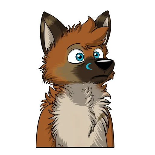Telegram Sticker «Vulan Fox» 🙁