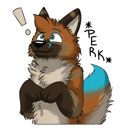 Telegram Sticker «Vulan Fox» 🐶