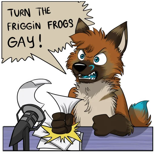 Telegram Sticker «Vulan Fox» 📺