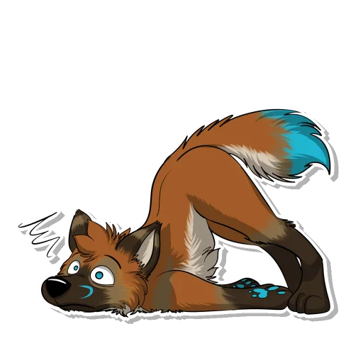 Telegram Sticker «Vulan Fox» 🦊
