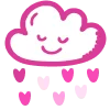 Be my Valentine emoji 🌧