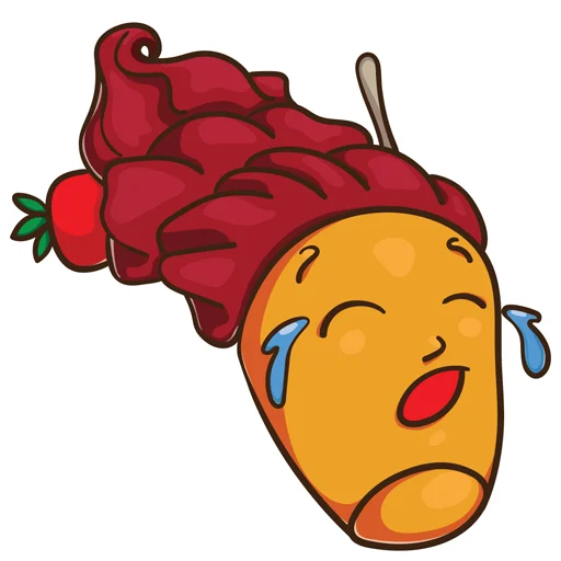 ice_cream_valentin emoji 😭
