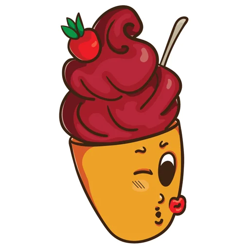 ice_cream_valentin emoji 😽