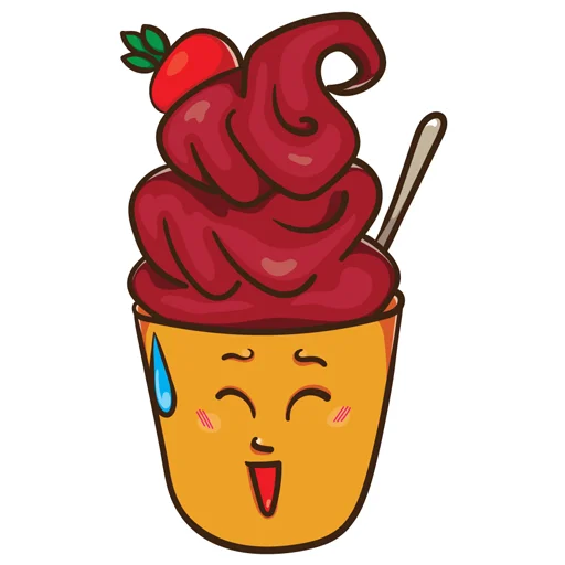ice_cream_valentin emoji 😅