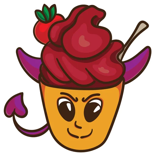 Telegram Sticker «ice_cream_valentin» 😈