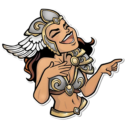 Telegram stickers VALKYRIES by Imant