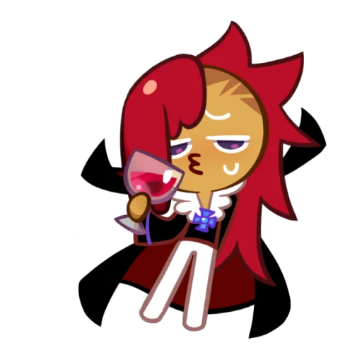 Vampire Cookie! emoji 🍷