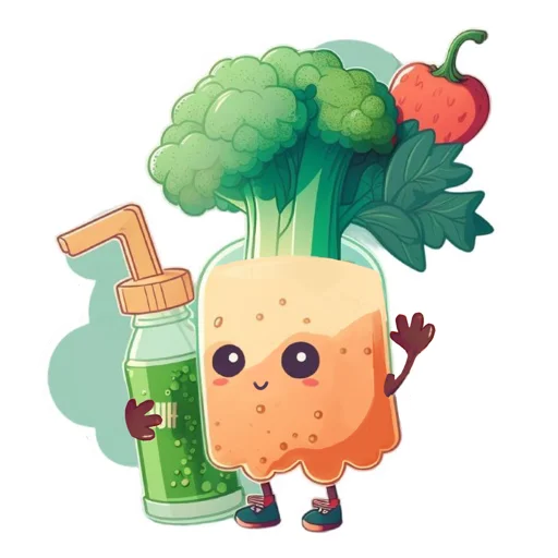 Telegram stickers Овощной микс