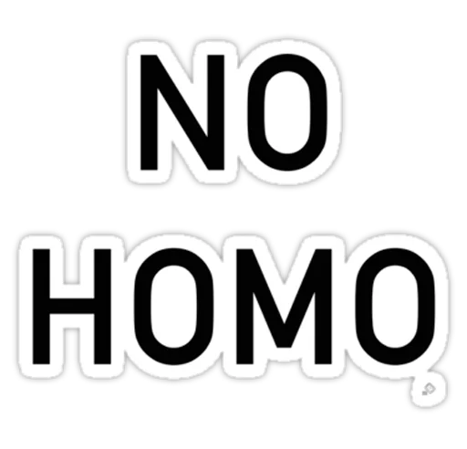 Telegram stiker «Very Gay» 👎