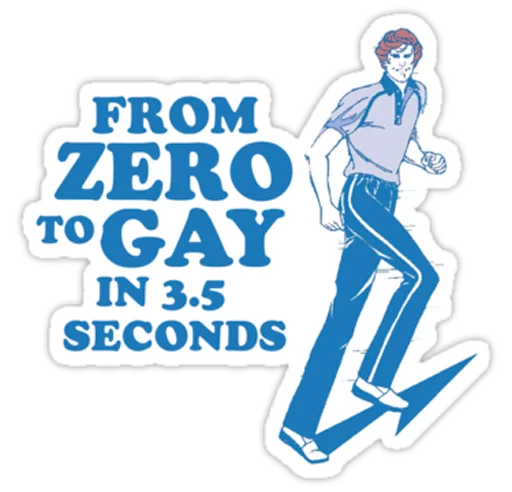 Very Gay sticker 🅾