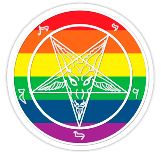 Telegram stiker «Very Gay» 👿
