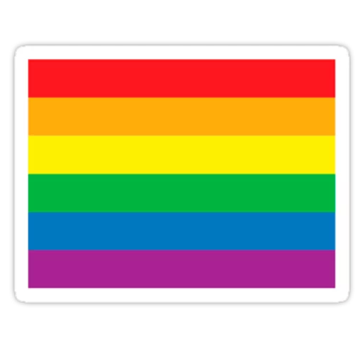 Telegram stiker «Very Gay» 🌈