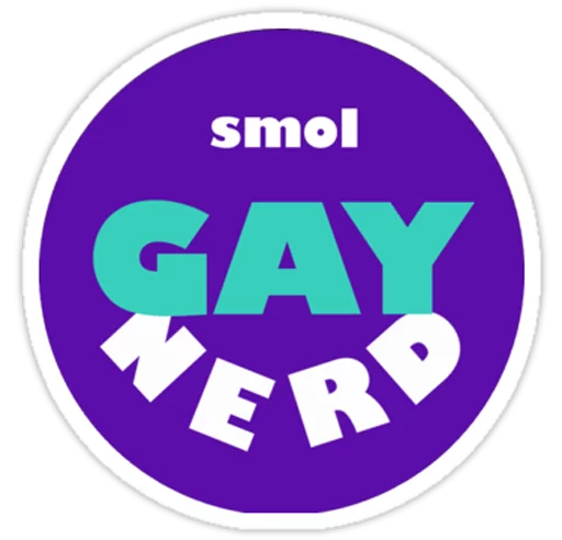 Стикер Telegram «Very Gay» 👦
