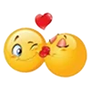 Telegram emoji «вайбер кололбки» 😘