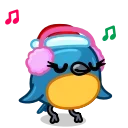 vibin' to music emoji 🎶