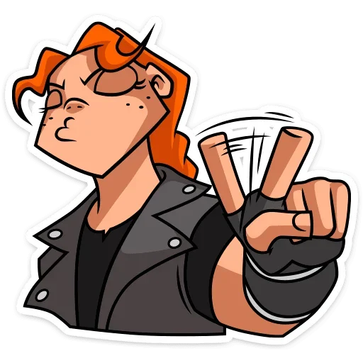 Telegram Sticker «Виктория» ✌️