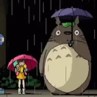 Studio Ghibli emoji ☔️