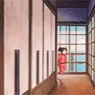 Эмодзи Studio Ghibli 🏃