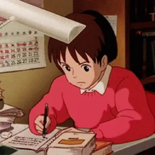 Эмодзи Studio Ghibli 👩‍🏫