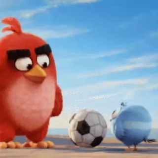 Стікер Angry Birds 😎