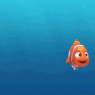 Finding Nemo stiker 😜