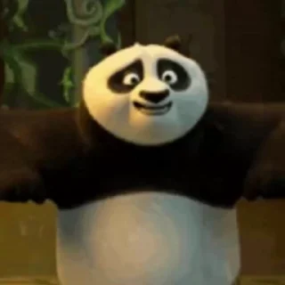 Стикер Kung Fu Panda 🥳