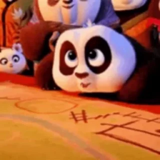 Kung Fu Panda sticker 🤤