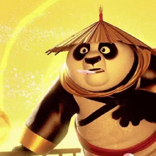 Kung Fu Panda emoji 🌸