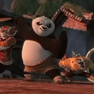 Стікер Kung Fu Panda 🤓