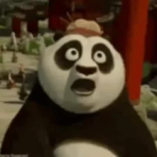 Kung Fu Panda sticker 😱