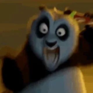 Kung Fu Panda emoji 🤪