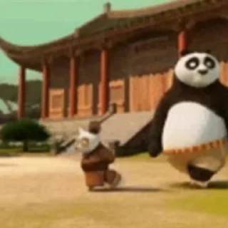Kung Fu Panda sticker 🥶